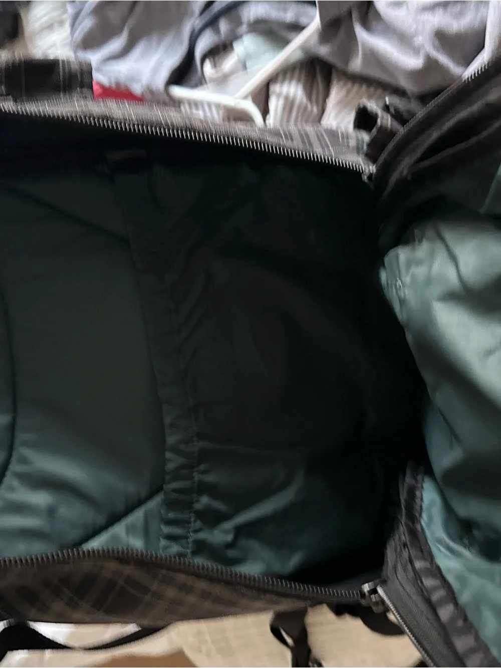 Dakine Black Plaid Men’s Backpack with Gray Accents
